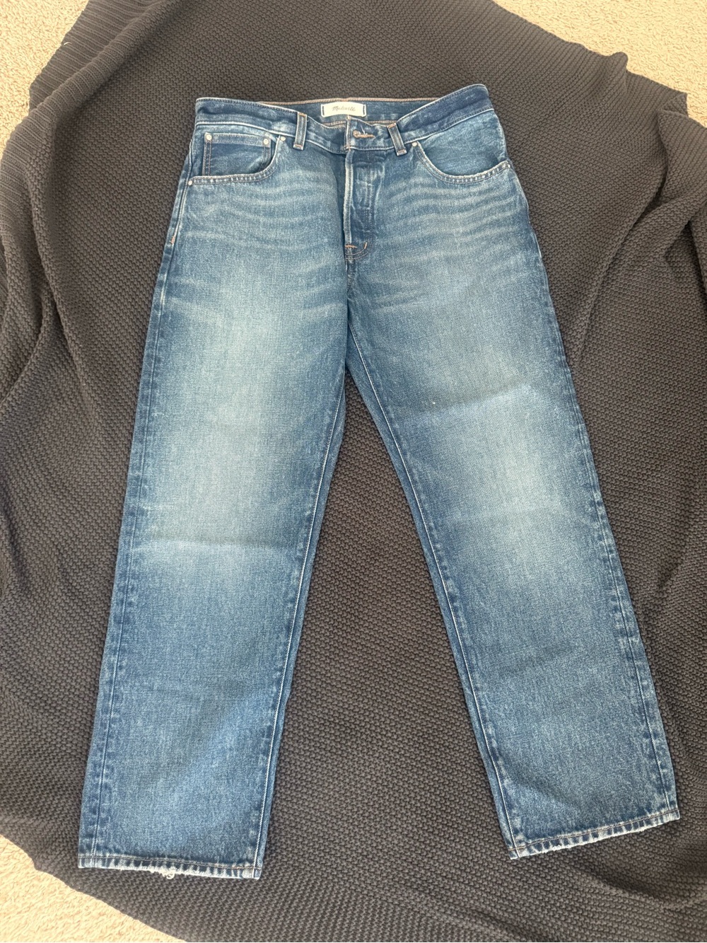 MADEWELL STRAIGHT JEAN PETITE 27
